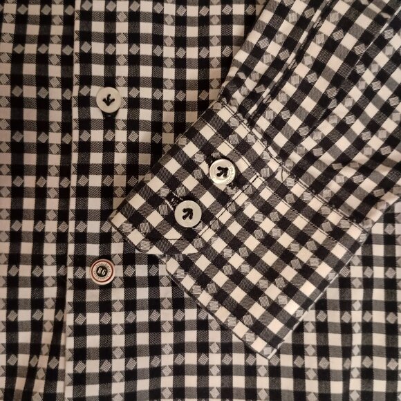 Robert Graham Boys Classic Preppy Check Cotton Button Down Shirt Size L 14/16 - Picture 7 of 16